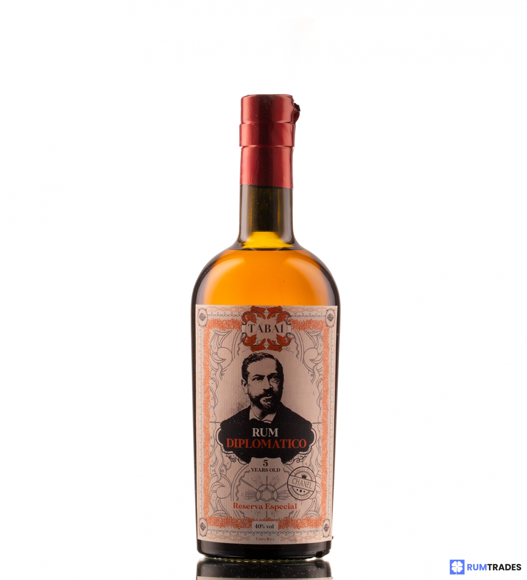TABAI ' RUM DIPLOMATICO' 5 YEARS OLD 40% 2 X 70 CL